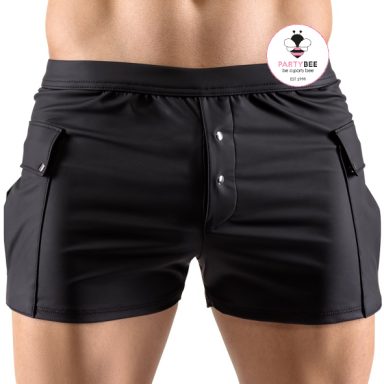 Cargo Shorts Herren Matt Schwarze Cargo Shorts Herren PartyBee