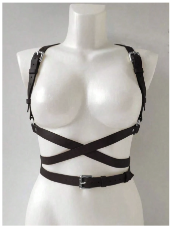 Schulter Harness Damen Schwarzes Schulter Harness für Damen